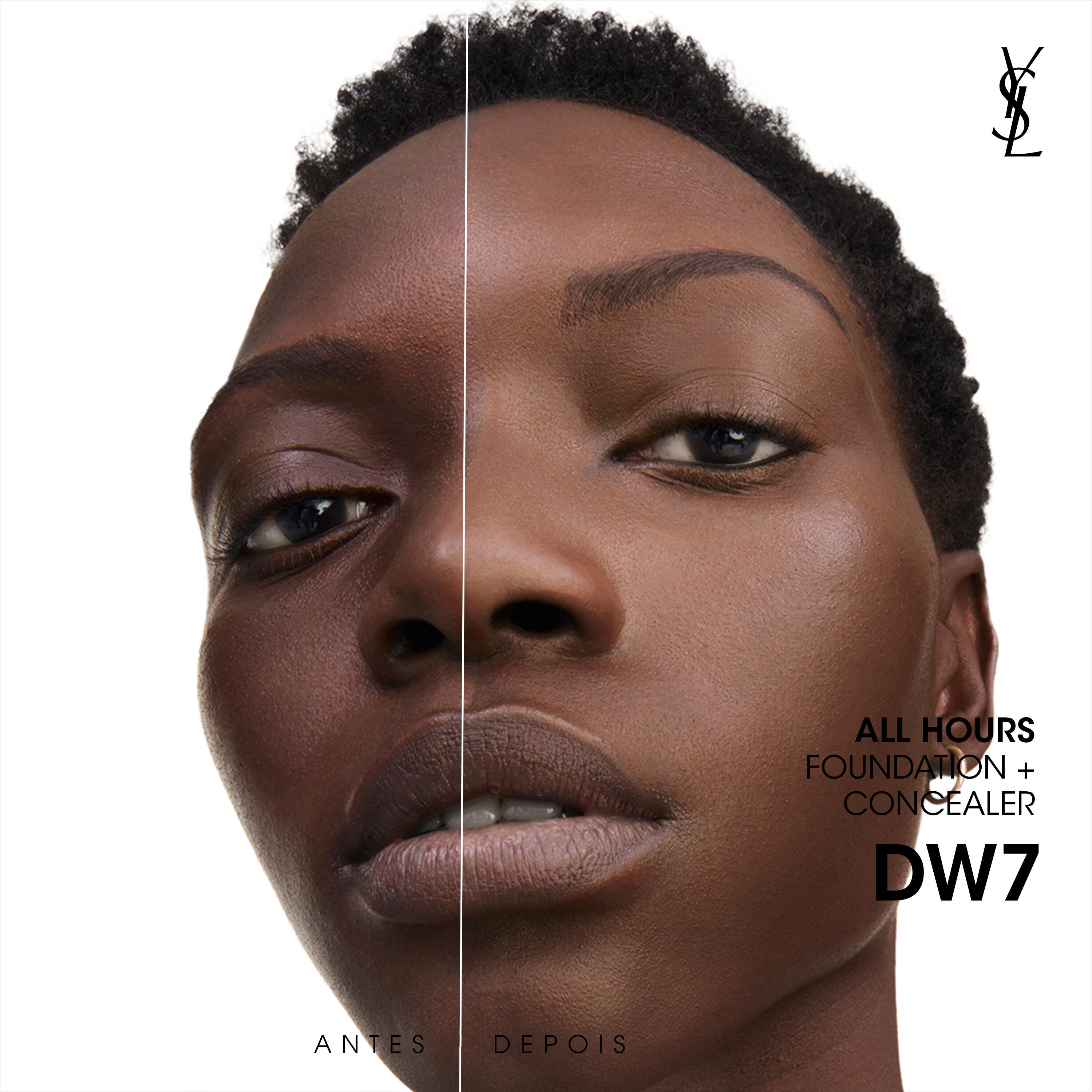 CORRETIVO FACIAL DE LONGA DURACAO YSL ALL HOURS CONCEALER COM ACABAMENTO NATURAL