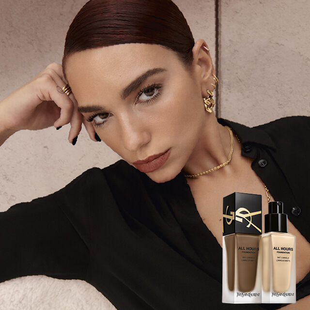 BASE LIQUIDA YSL ALL HOURS FOUNDATION DE ALTA COBERTURA COM ACIDO HIALURONICO