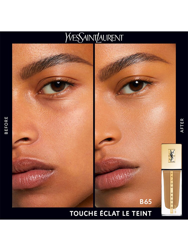 BASE LIQUIDA LUMINOSA YSL TOUCHE ECLAT LE TEINT COM COBERTURA MEDIA E 24H DE HIDRATACAO