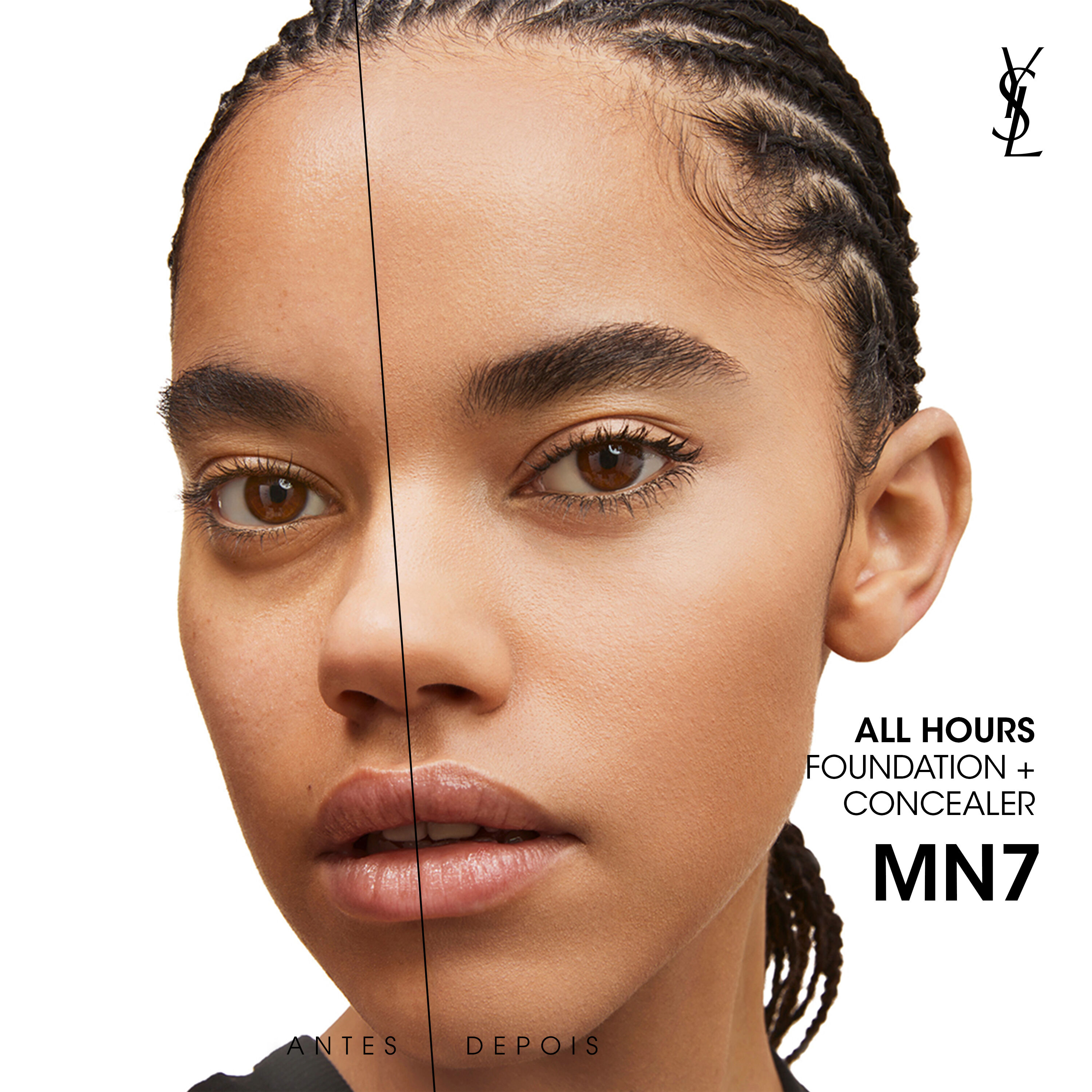 CORRETIVO FACIAL DE LONGA DURACAO YSL ALL HOURS CONCEALER COM ACABAMENTO NATURAL