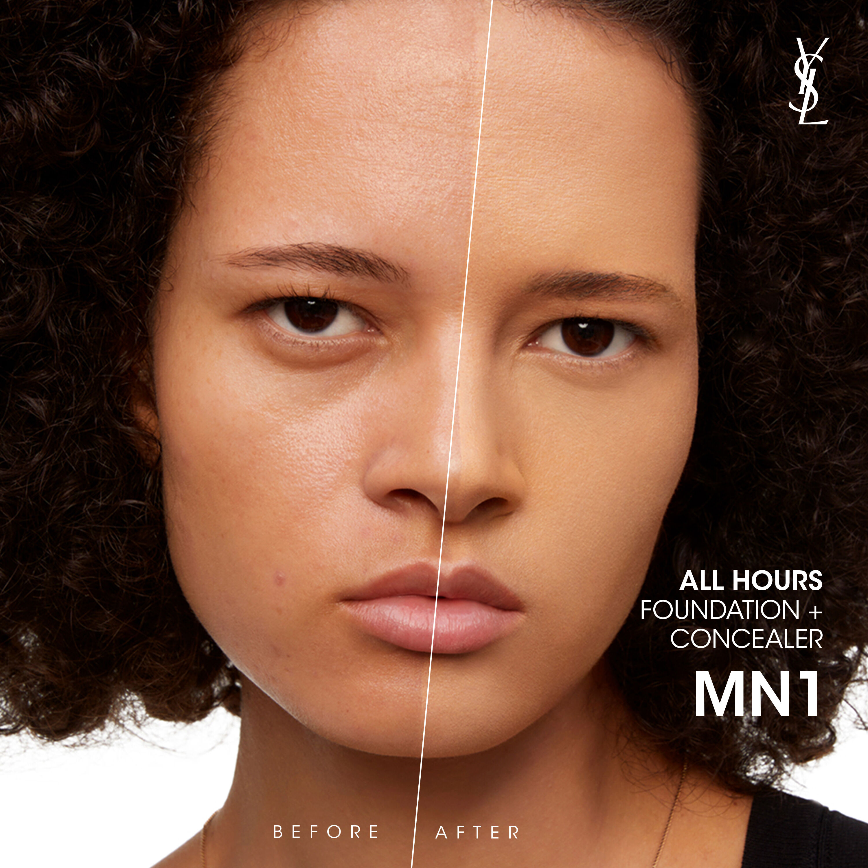 CORRETIVO FACIAL DE LONGA DURACAO YSL ALL HOURS CONCEALER COM ACABAMENTO NATURAL