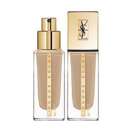BASE LIQUIDA LUMINOSA YSL TOUCHE ECLAT LE TEINT COM COBERTURA MEDIA E 24H DE HIDRATACAO
