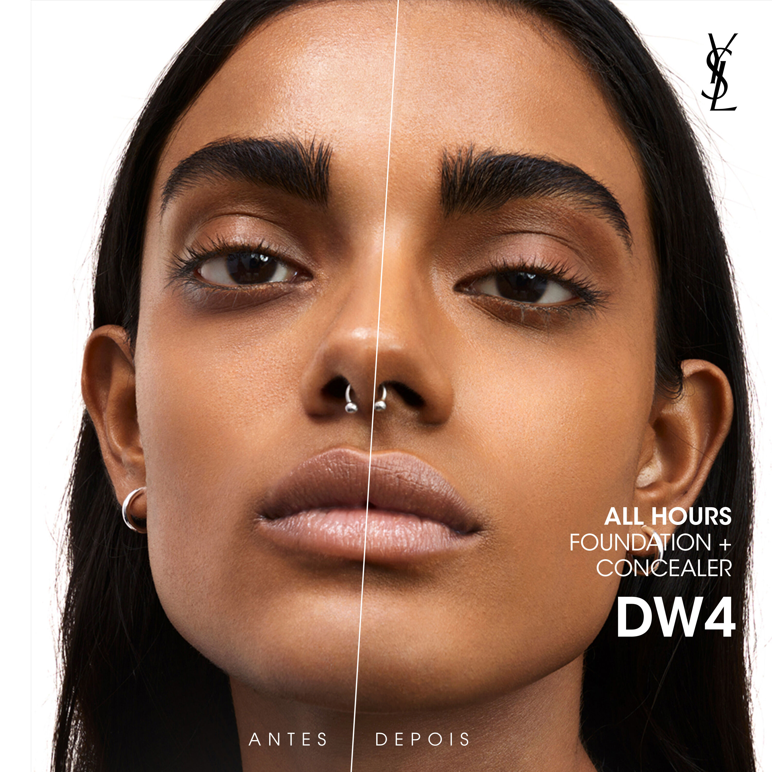 CORRETIVO FACIAL DE LONGA DURACAO YSL ALL HOURS CONCEALER COM ACABAMENTO NATURAL