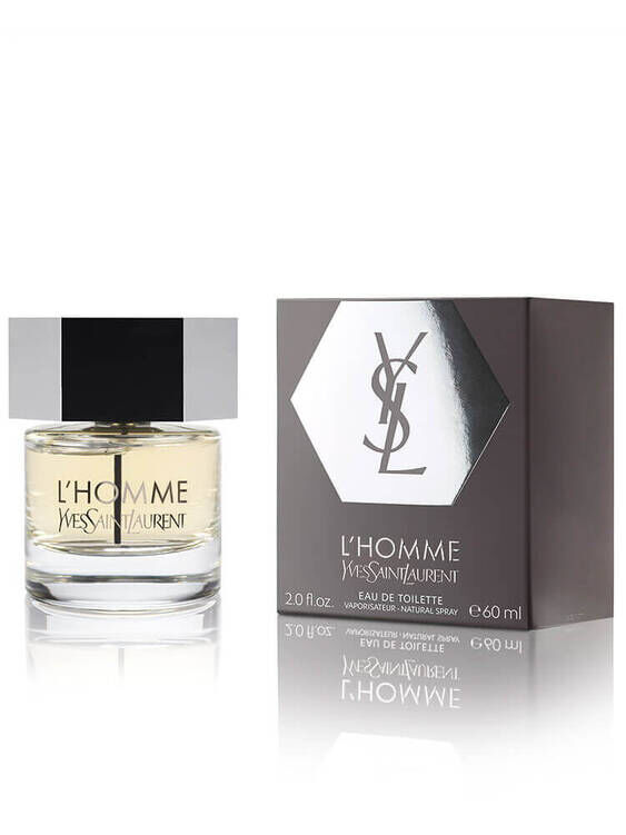 L'HOMME EAU DE TOILETTE YSL PERFUME MASCULINO FRESCO COM BERGAMOTA E FUNDO AMADEIRADO