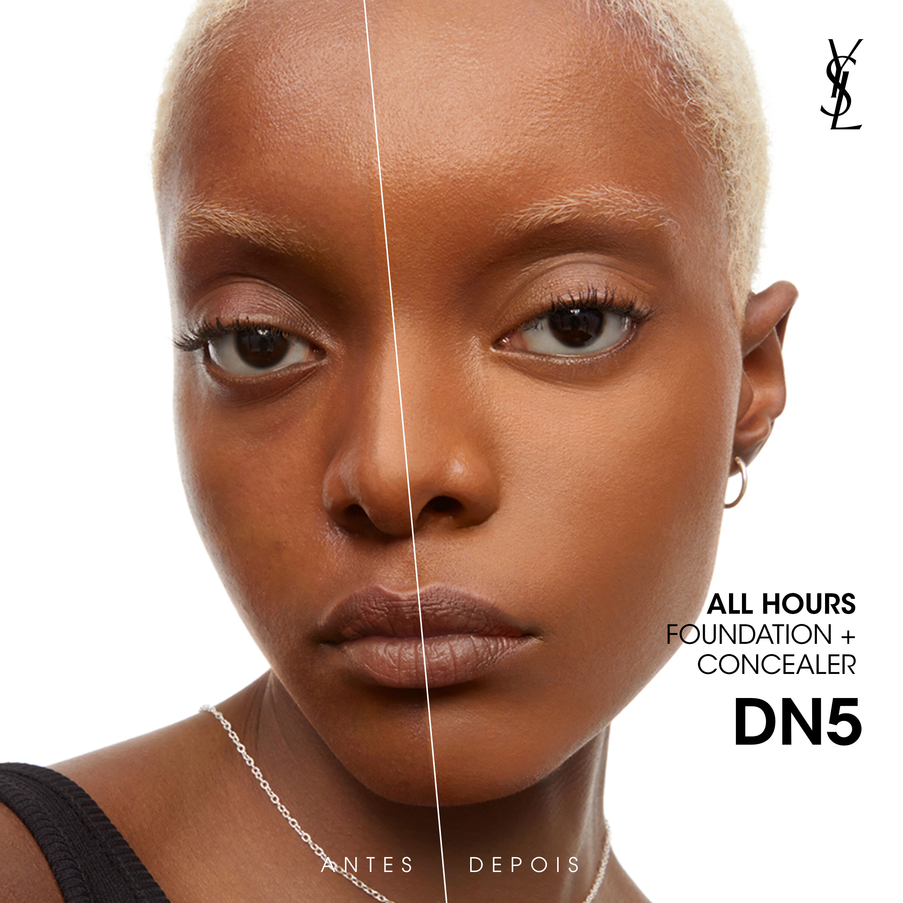 CORRETIVO FACIAL DE LONGA DURACAO YSL ALL HOURS CONCEALER COM ACABAMENTO NATURAL