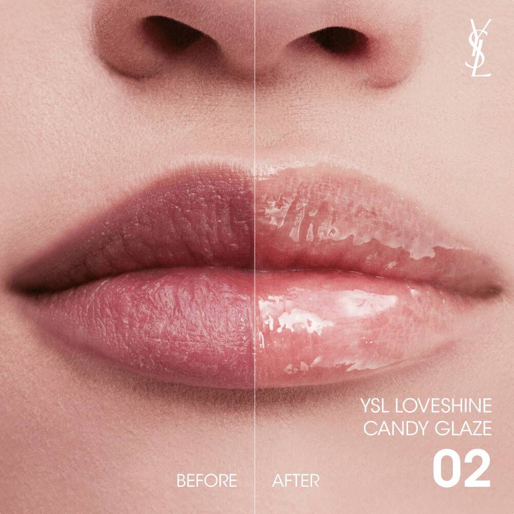 GLOSS LABIAL YSL LOVESHINE CANDY GLAZE GLOSS STICK COM COR INTENSA E EFEITO BRILHANTE