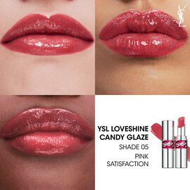 GLOSS LABIAL YSL LOVESHINE CANDY GLAZE GLOSS STICK COM COR INTENSA E EFEITO BRILHANTE
