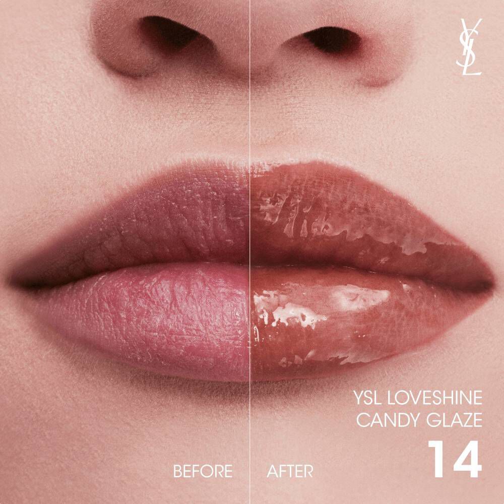 GLOSS LABIAL YSL LOVESHINE CANDY GLAZE GLOSS STICK COM COR INTENSA E EFEITO BRILHANTE