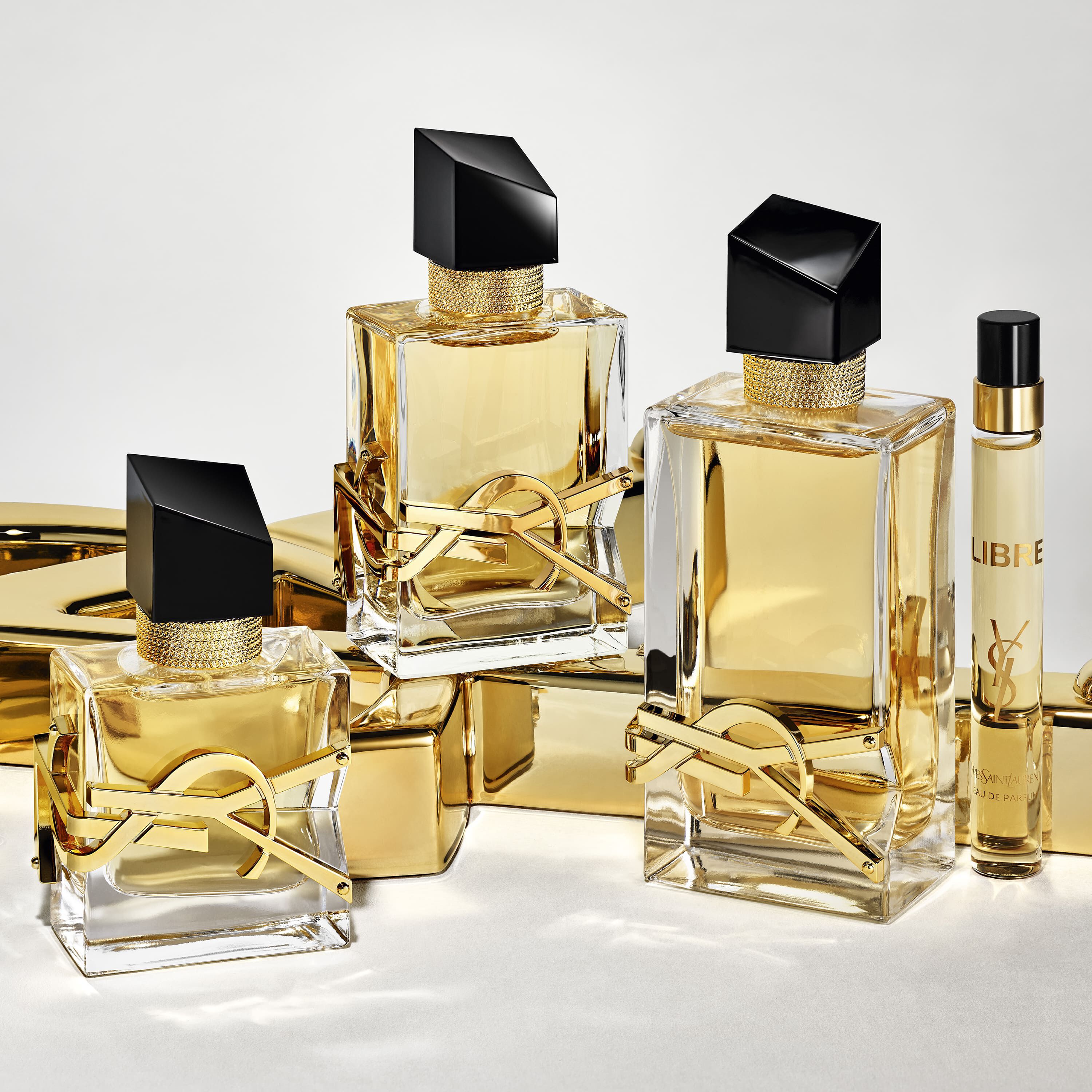 LIBRE EAU DE PARFUM YSL PERFUME FEMININO RECARREGAVEL COM ACORDE LAVANDA FLORAL
