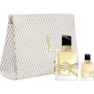 KIT COFFRET YSL FEMININO LIBRE EDP 50ML + LIBRE EDP 7.5ML + NECESSAIRE YSL