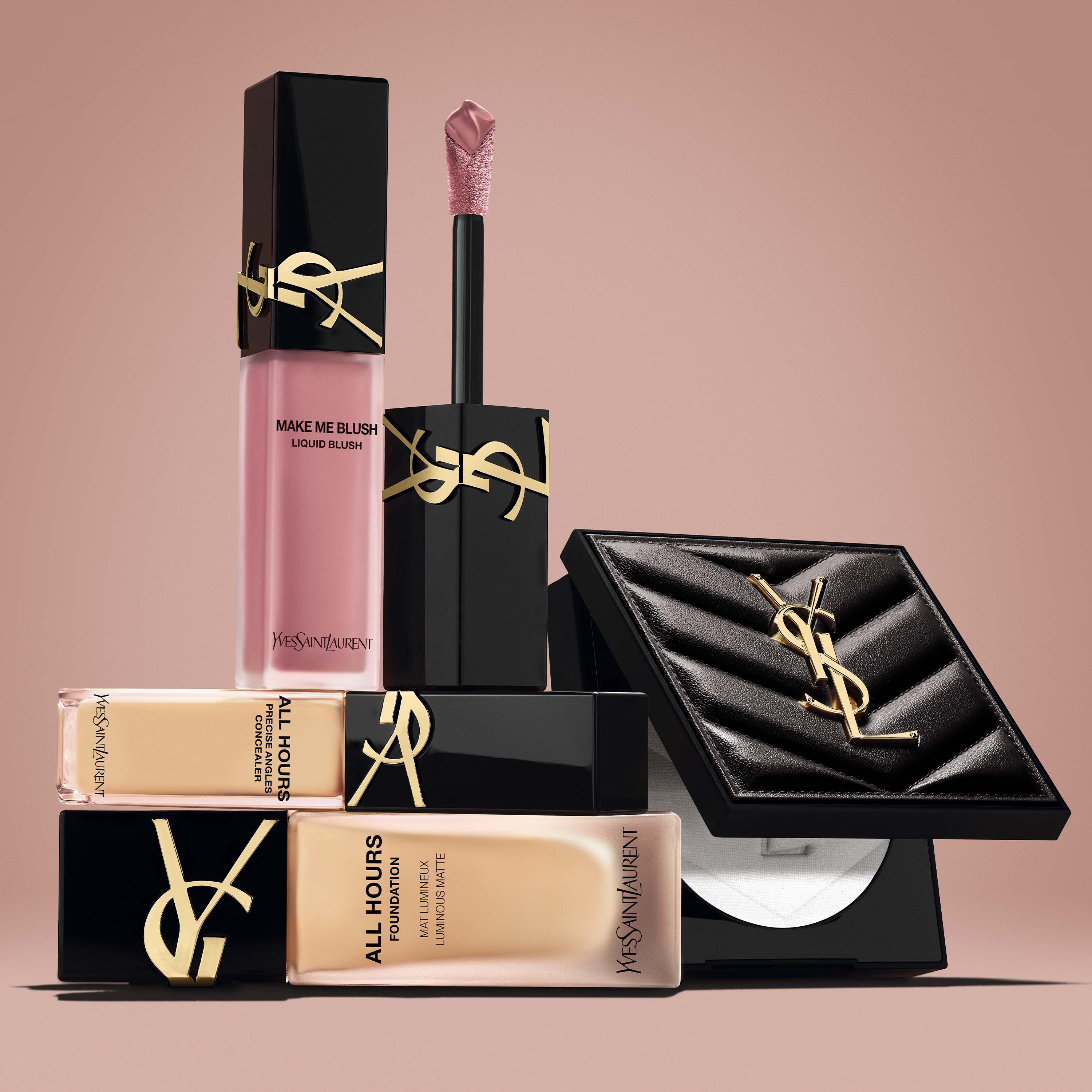 BLUSH LIQUIDO YSL MAKE ME BLUSH CREMOSO COM EFEITO MATTE E CORES VIBRANTES
