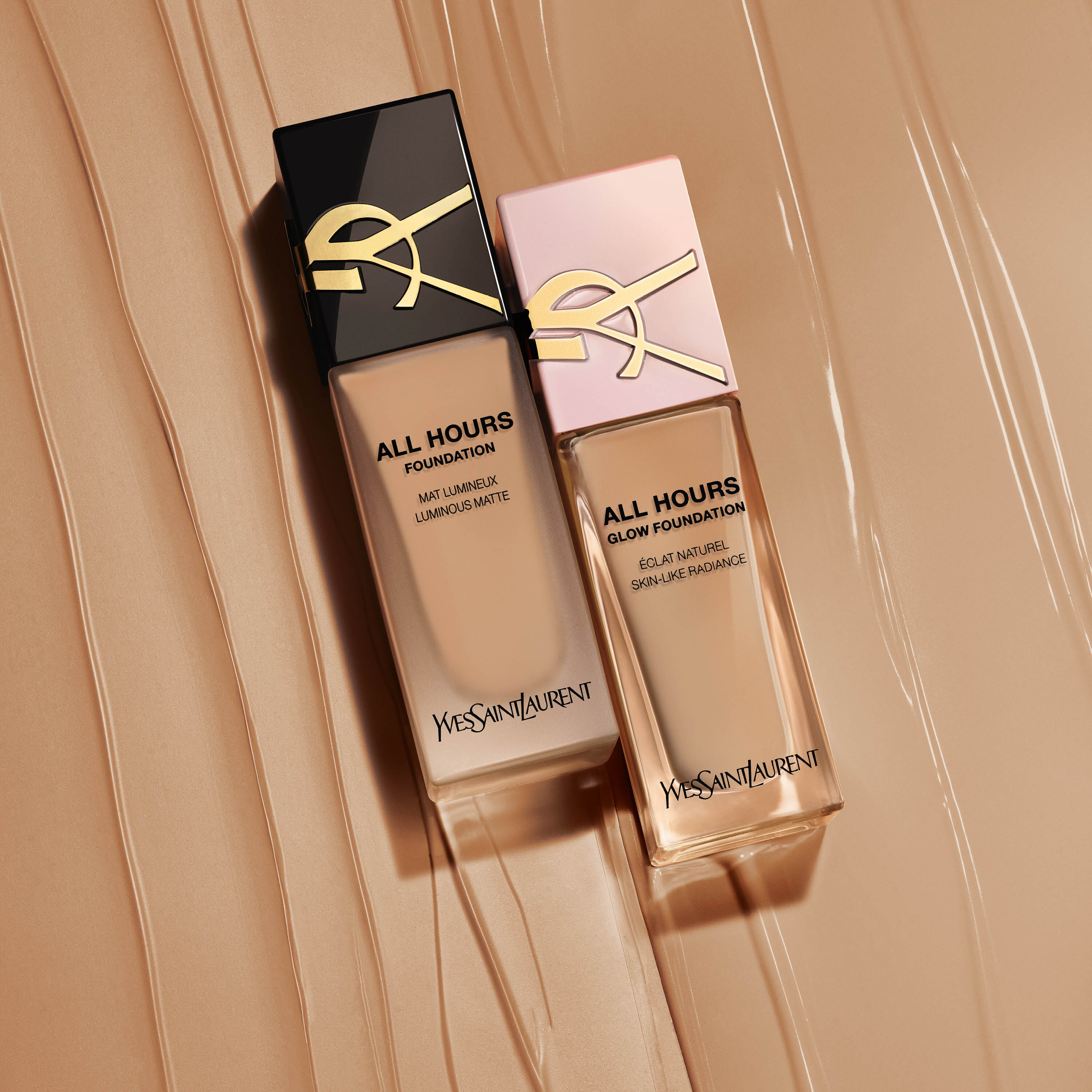 Base liquida YSL ALL HOURS GLOW FOUNDATION os melhores ativos inspirados na alta costura