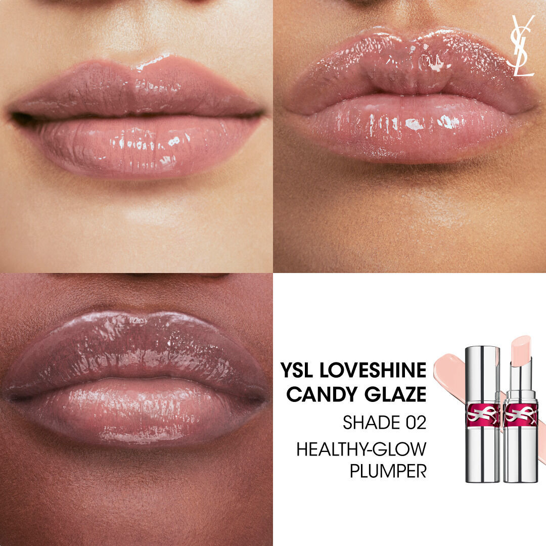 GLOSS LABIAL YSL LOVESHINE CANDY GLAZE GLOSS STICK COM COR INTENSA E EFEITO BRILHANTE