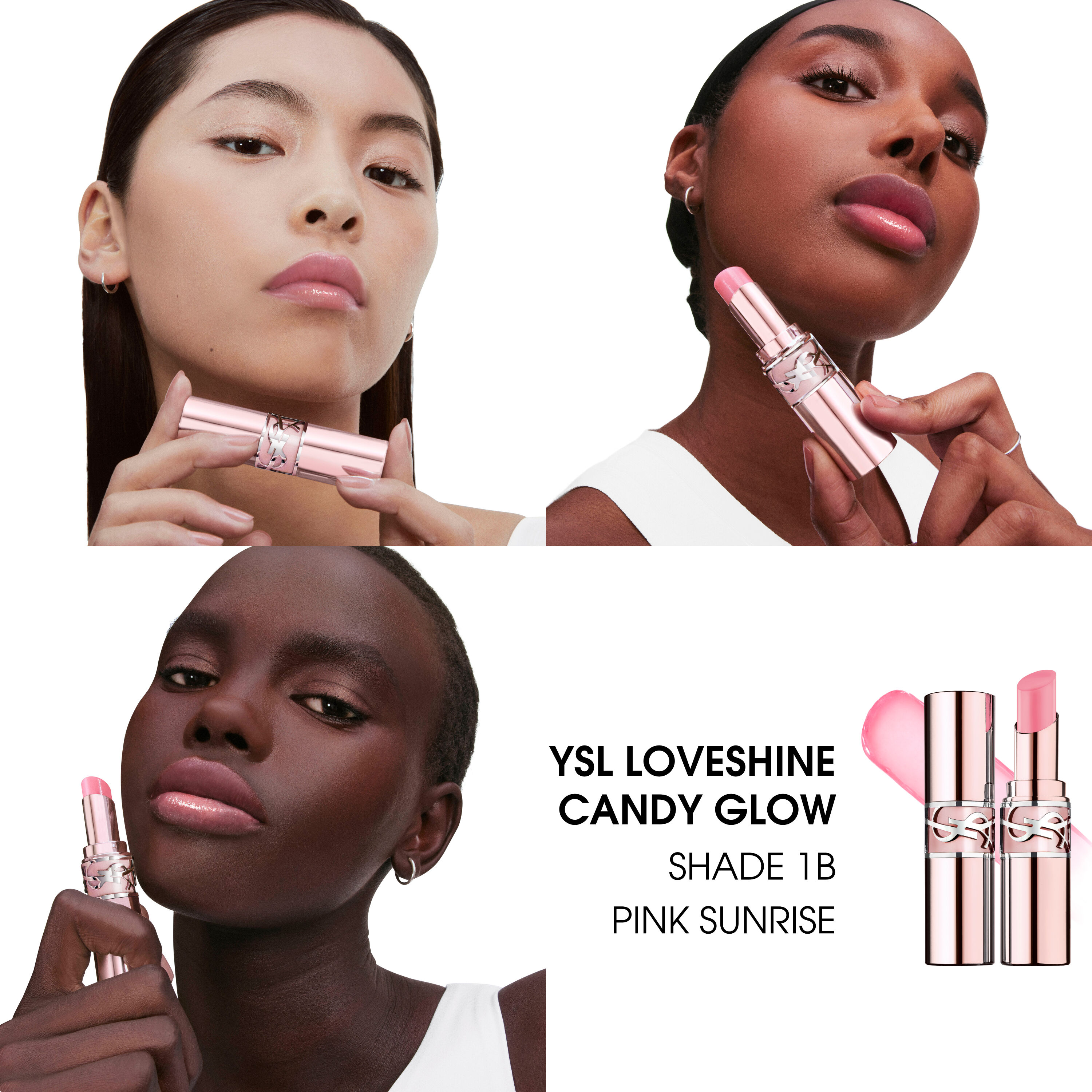 BALM LABIAL YSL LOVESHINE CANDY GLOW LIP BALM COM HIDRATACAO INTENSIVA POR ATE 24H